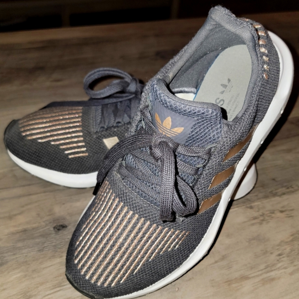 Adidas Ortholite Sneakers Silver/copper & Gray EVM 004001 men US 7 women's 9